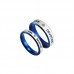 Парные кольца для влюбленных dao_002 из ювелирной стали 316L